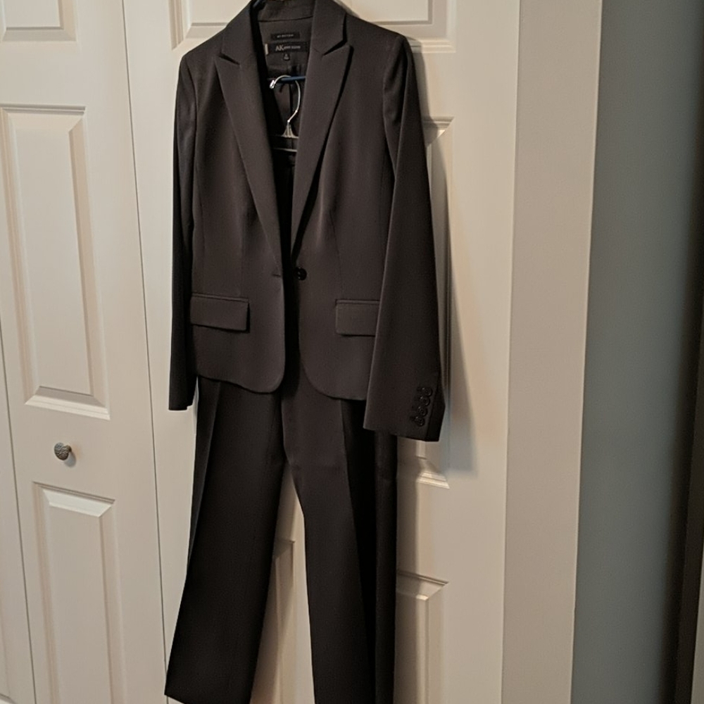 Anne Klein Suit Jacket, Charcoal (set)